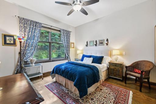 A second main level bedroom suite is ADA compliant with wide doors and 3/4 bathroom - adding flexibility for overnight visitors and guests.