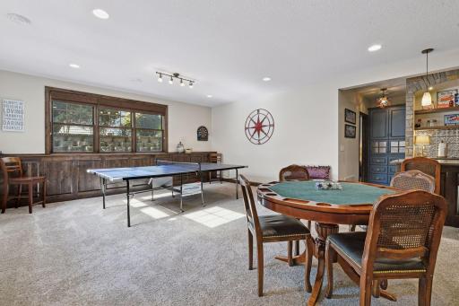There is even room for your game and billiards tables.