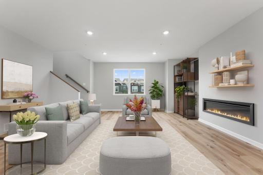 Family Room *Photo of a previously built home of the same floorplan. Finishes/options may vary.