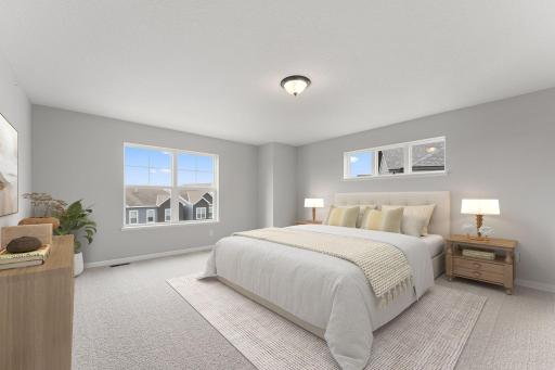 Owner's Suite *Photo of a previously built home of the same floorplan. Finishes/options may vary.