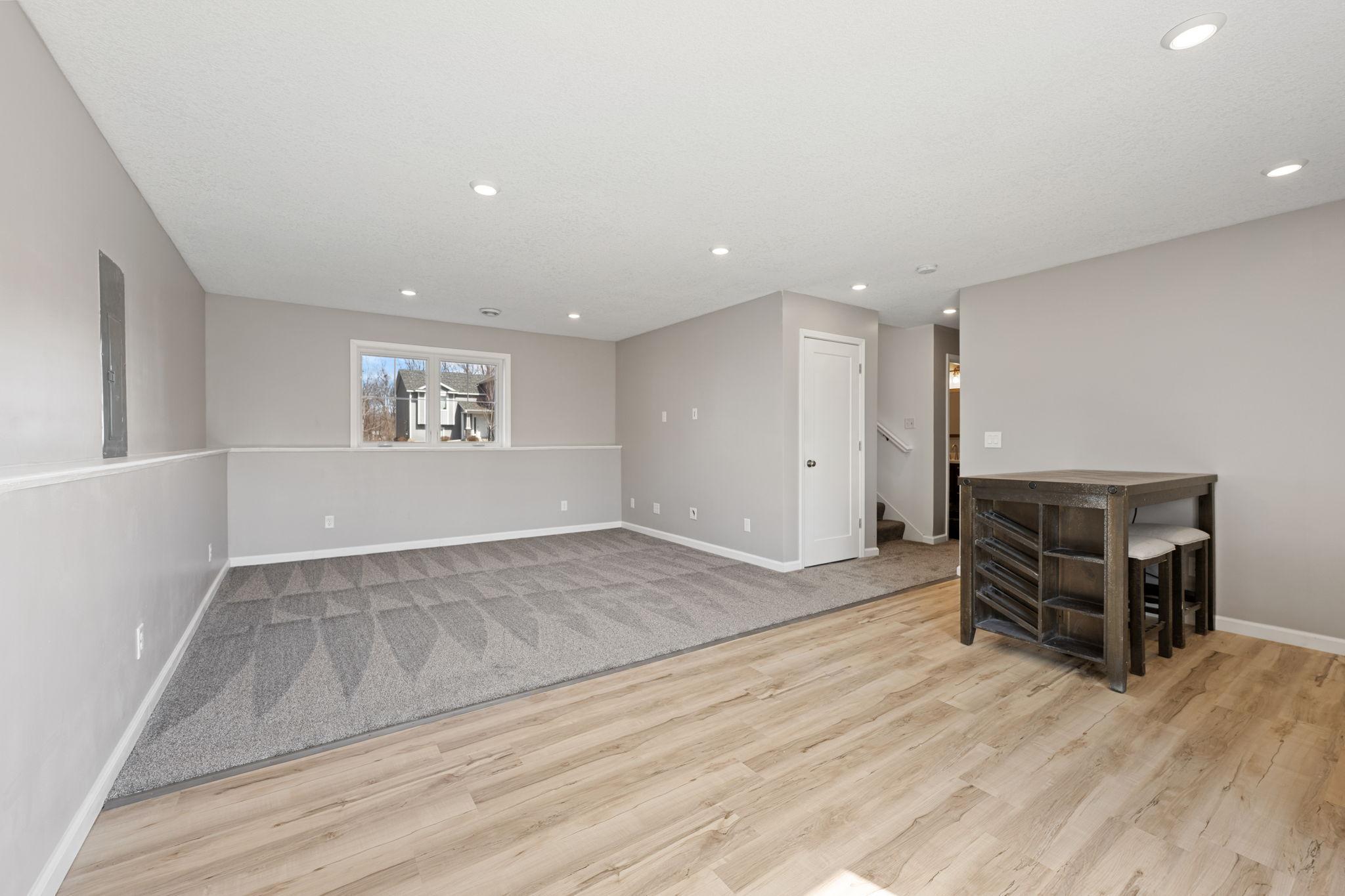 Newly finished lower level with 2 additional bedrooms and a 3/4 bath as well as a family room and wet bar!