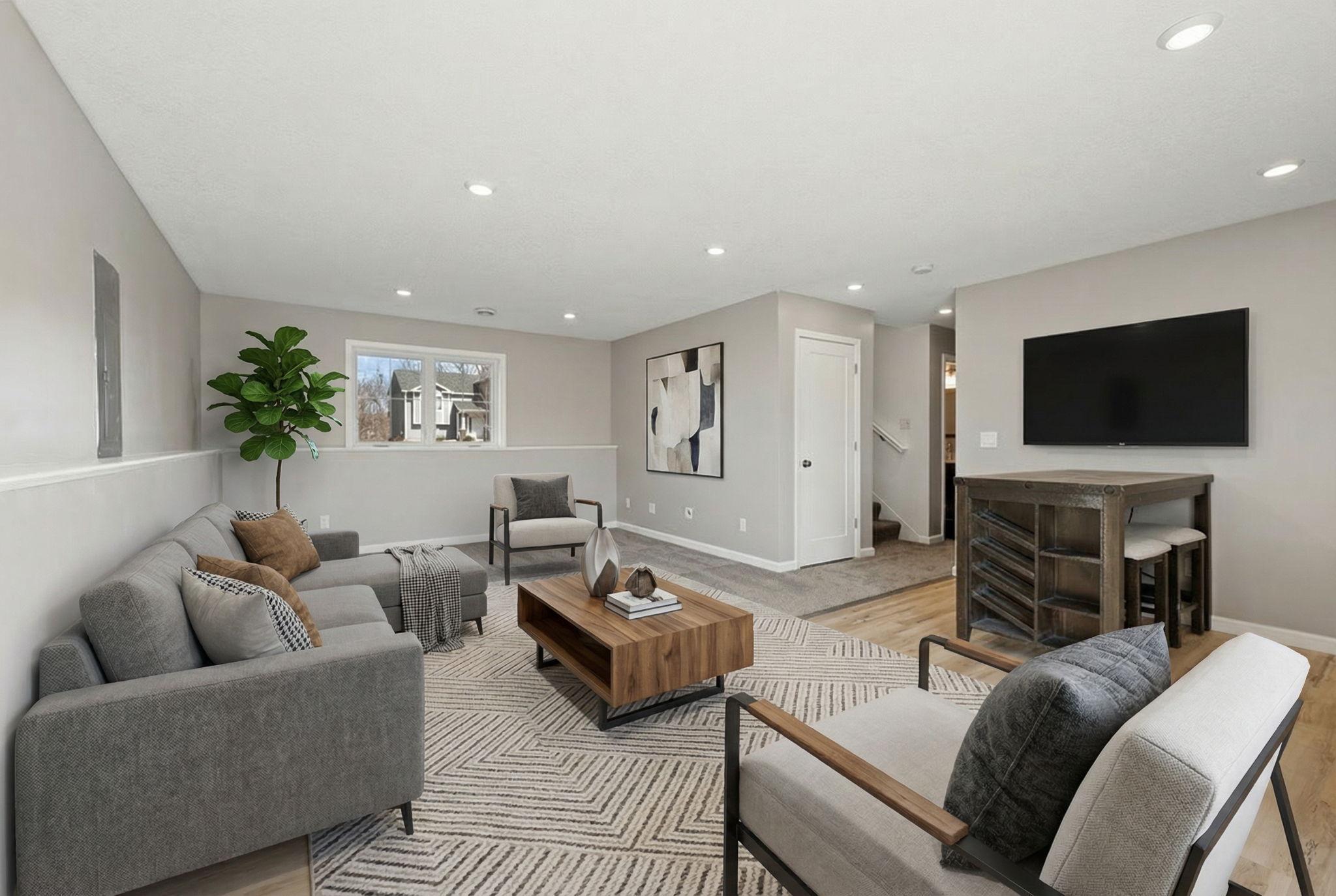 Imagine all of the possibilities in this flexible space (virtually staged)