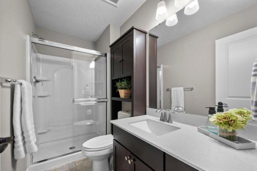 Bedroom 4 has its own private bathroom.