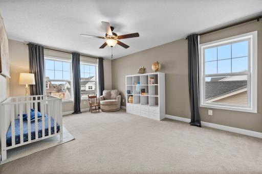 Bedroom 2 on the upper level.