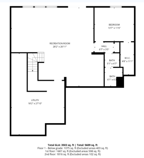 Floorplan Lower Level.