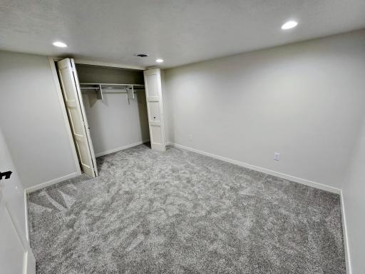 Closet is big- runs the whole size of the wall.