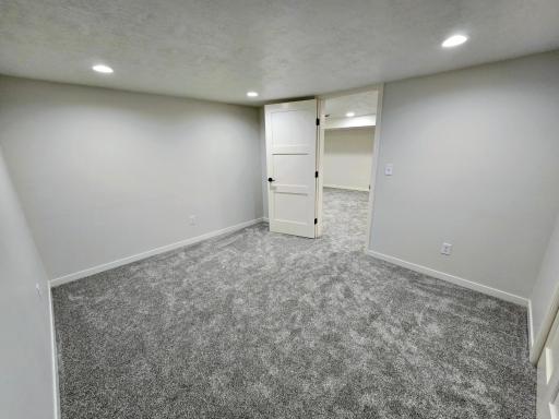 East basement bonus room. No egress window.