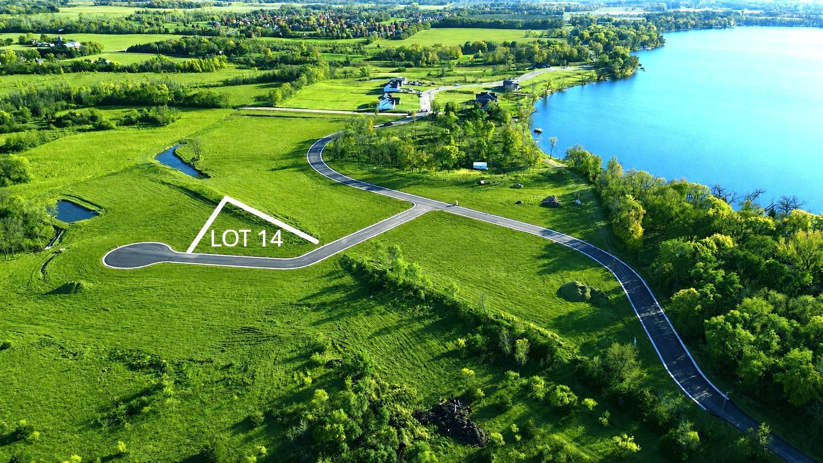 Oversized LOT 14 is .46 acres in the cul-de-sac street across from Lake John.
