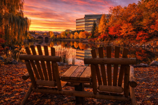 Just minutes from Centennial Lakes Park â a beautiful 24-acre urban oasis with walking paths, paddleboats, and year-round community events.