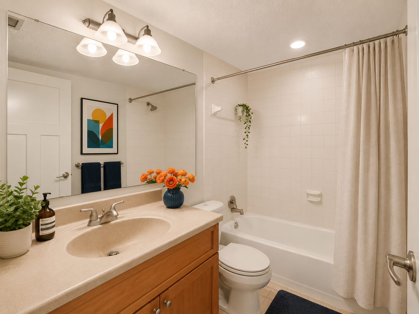 Bathroom - Virtually Staged