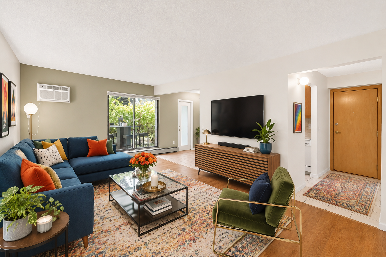 Living Rm - Virtually Staged