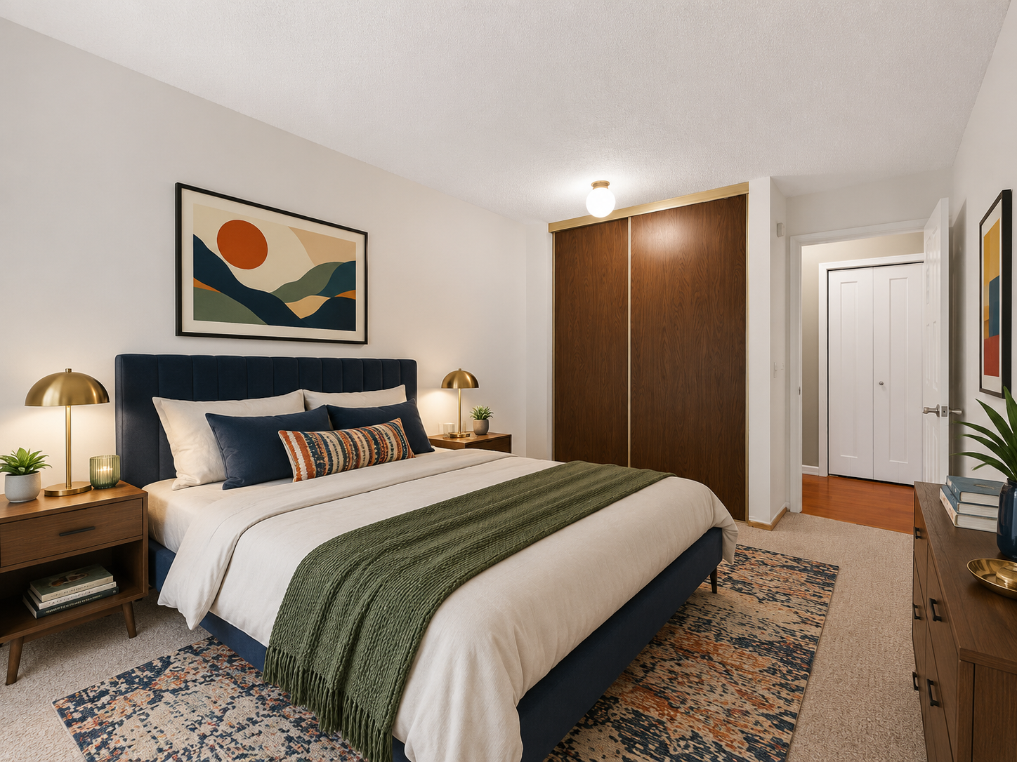 Bedroom 1 - Virtually Staged