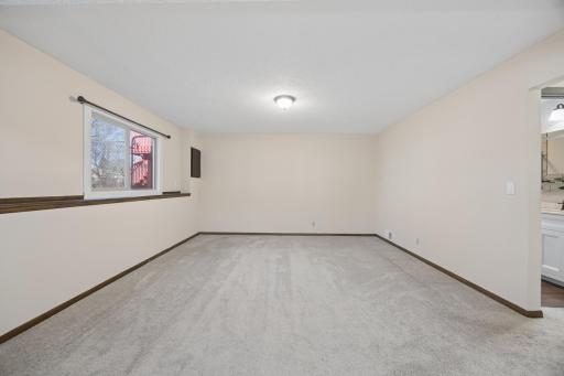 Additional view of lower level family room