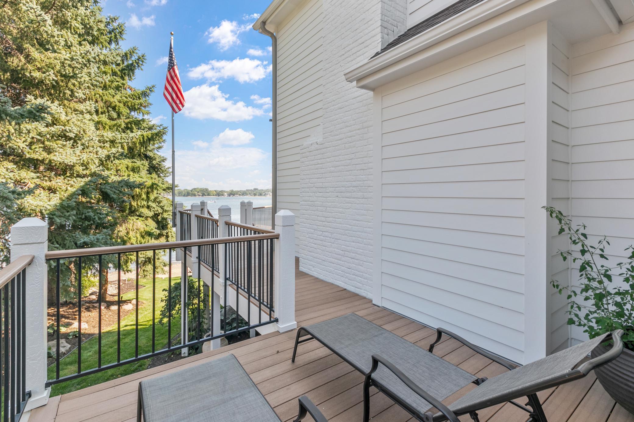 View off the office patio door - imagine taking conference calls from here!