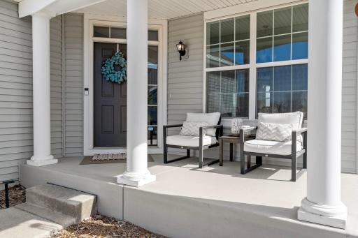 Inviting Front porch