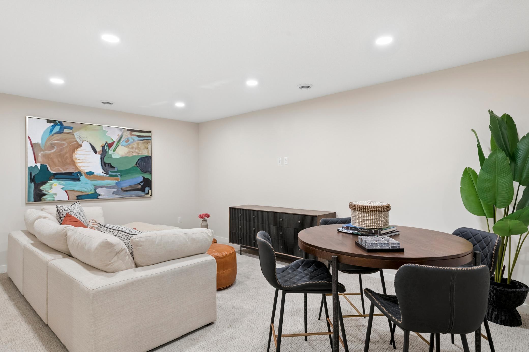 Finished basement offers valuable additional living space *Photos are of like home and may not depict actual home plan. Configurations, features, materials and finishes may contain options that are not included in the price.