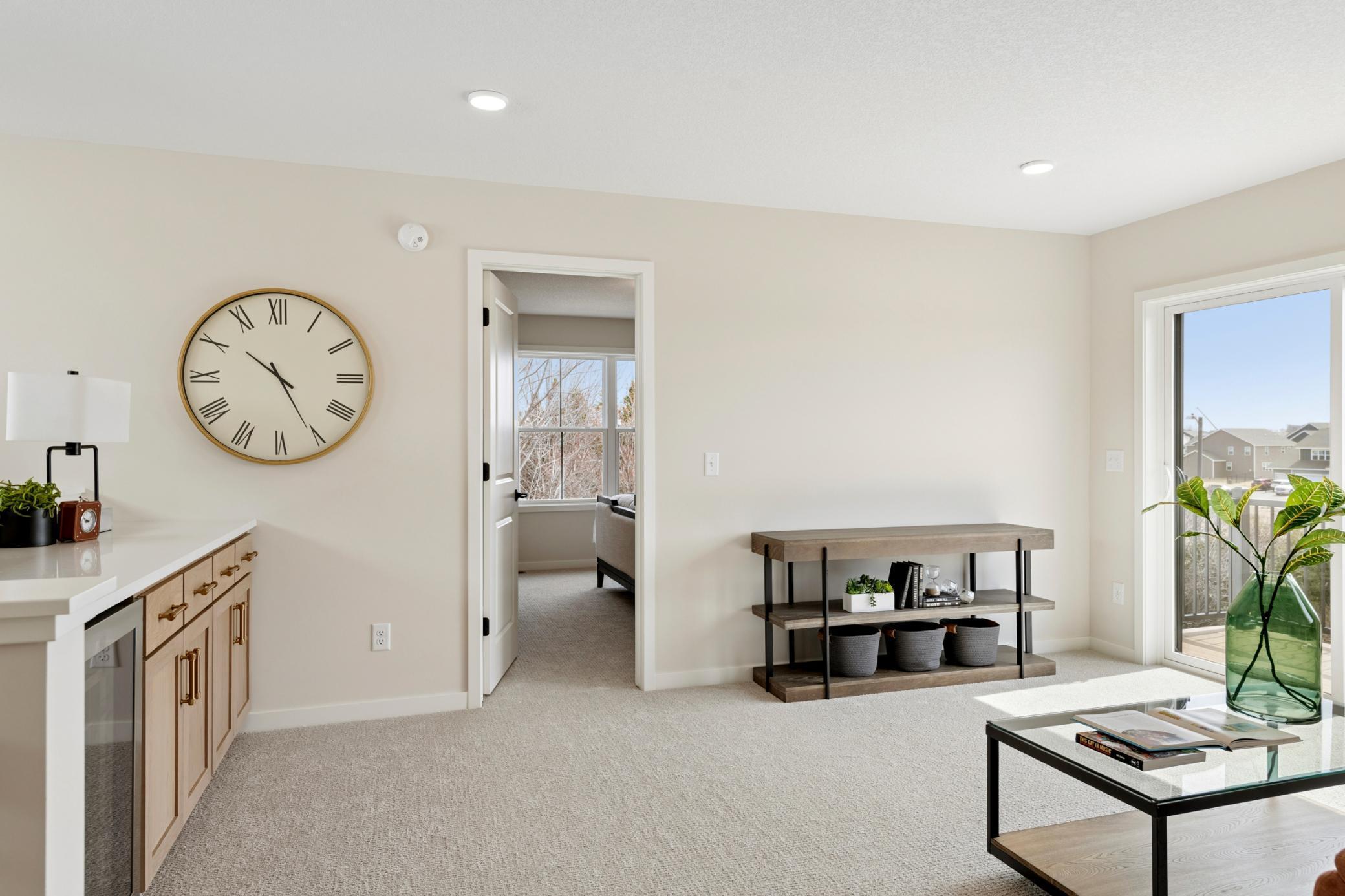 Versatile loft space offers the perfect flex area. *Photos are of like home and may not depict actual home plan. Configurations, features, materials and finishes may contain options that are not included in the price.