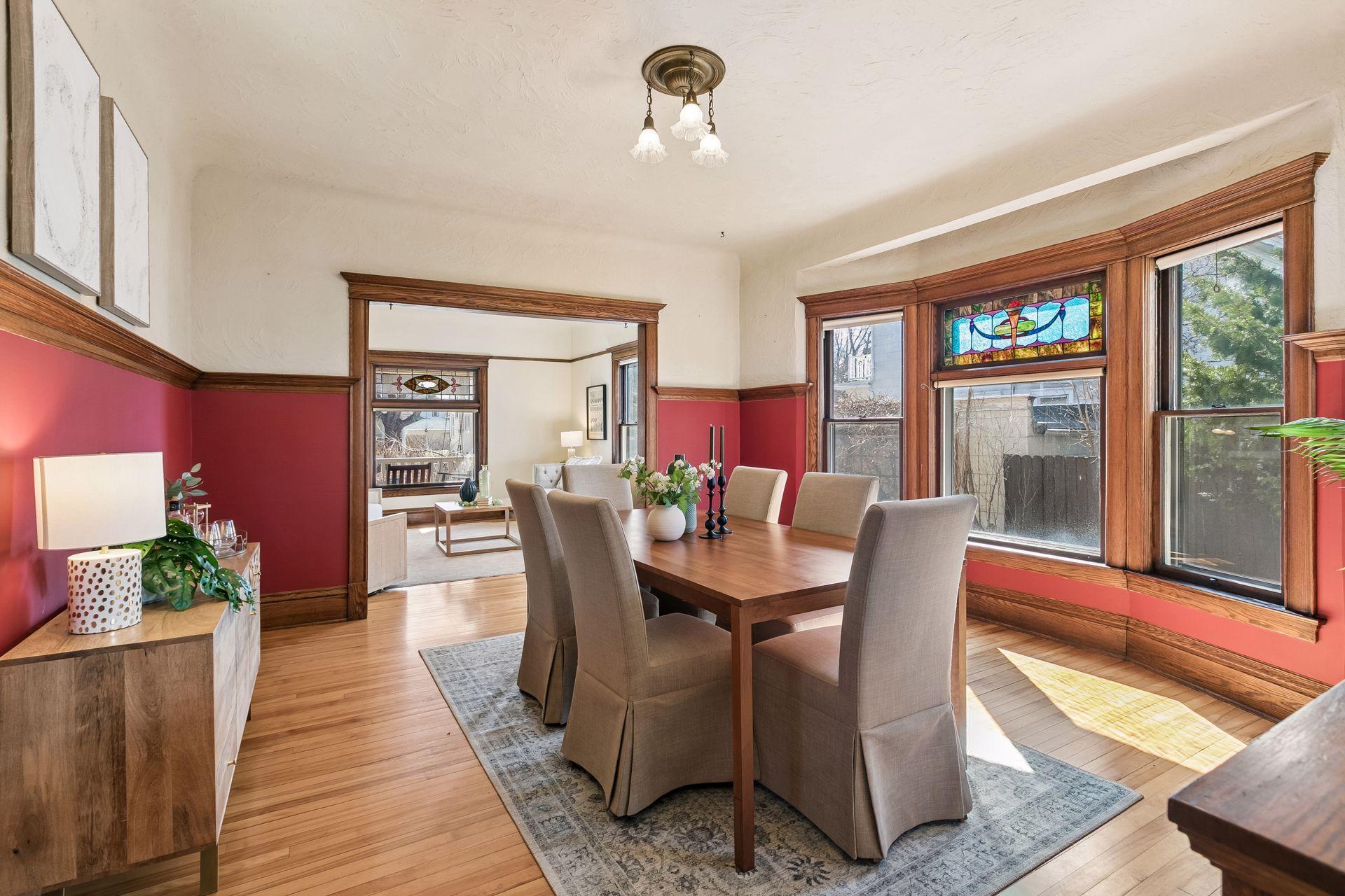 Sun filled Dining Room