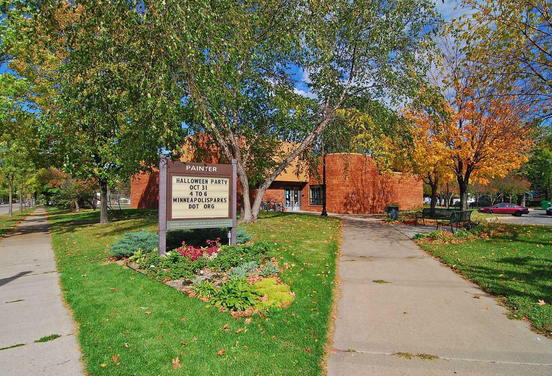 Painter Park Two Blocks Away.