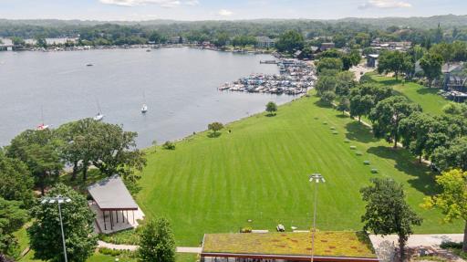 The Excelsior Commons and new pavilion bring the community together throughout the year, with concerts, festivals, and special events set against the beautiful backdrop of Excelsior Bay.