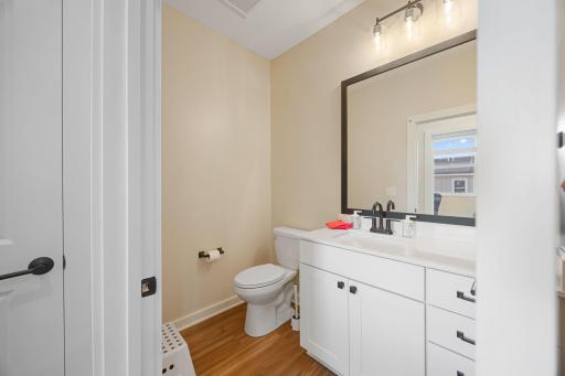Half-bath- 2nd floor