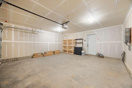 2 car garage - has plug in for an electric car