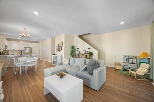living/dining/kitchen - 2nd floor