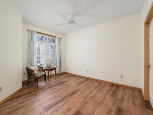 Primary Bedroom- transom window for natural light
