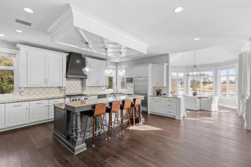 Showstopping, fully updated chef’s kitchen
