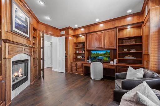 Custom built ins throughout