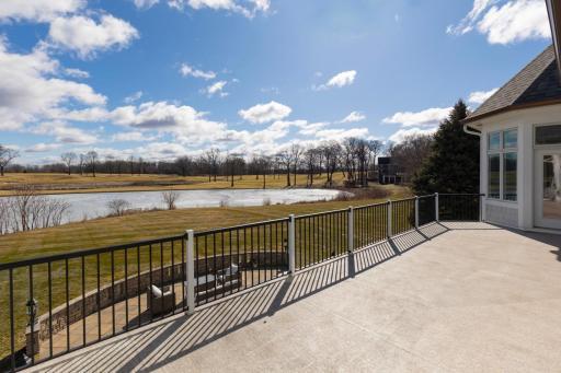 Expansive deck spaces for entertaining or relaxing