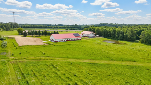 The property also features a heart shaped pond, and a field with over 2000 trees planted for the future!