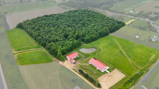 Luxury legacy property with 29.76 acres total across multiple parcels, including 17 acres of pristine woods, multiple home sites, a 7200SF event venue and 5600 sf luxury barndominium.