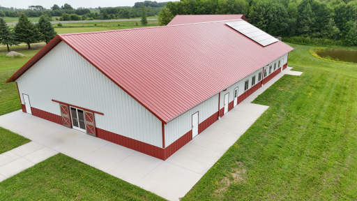 120x60 Event venue with many infrastructure items ready for finishing. That's 7200 square feet for weddings, indoor pickleball courts, a church, bunny rabbit racetrack, or whatever your dreams are that the law will allow.