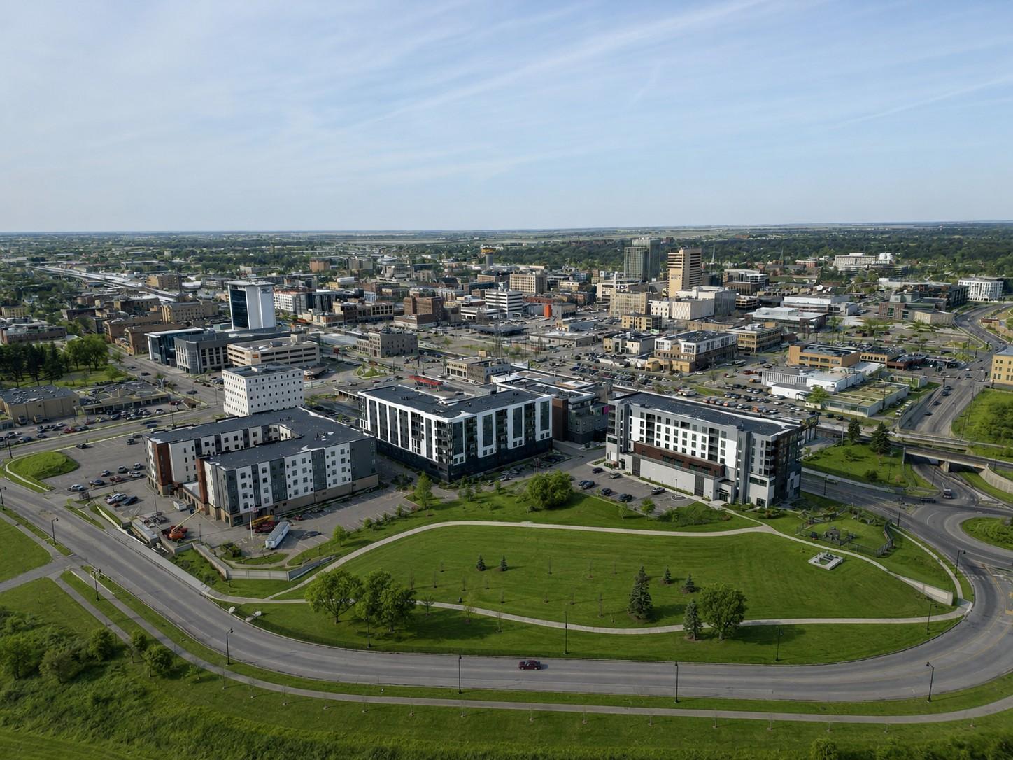 Aerial View - Virtually Staged