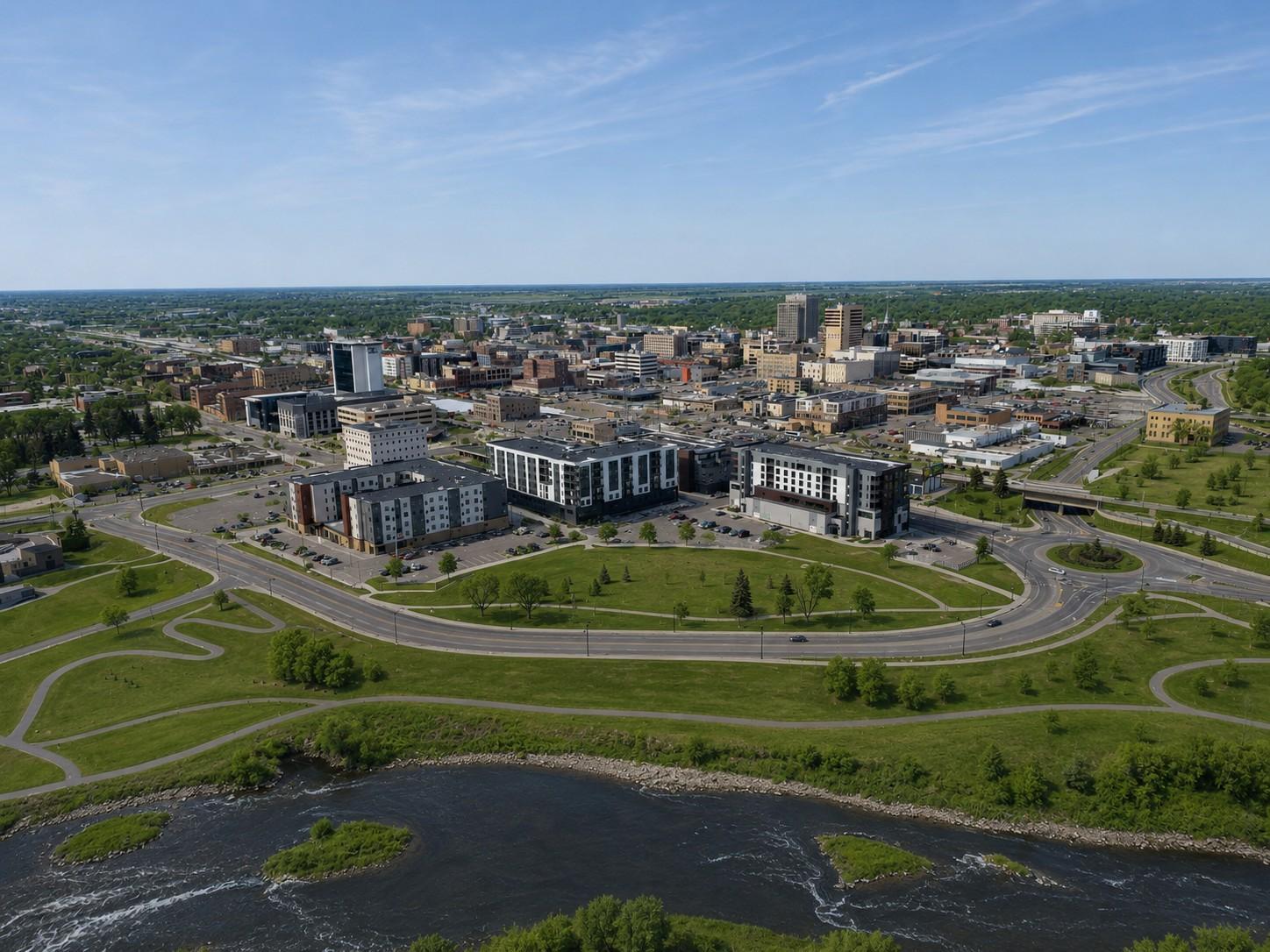 Aerial View - Virtually Staged