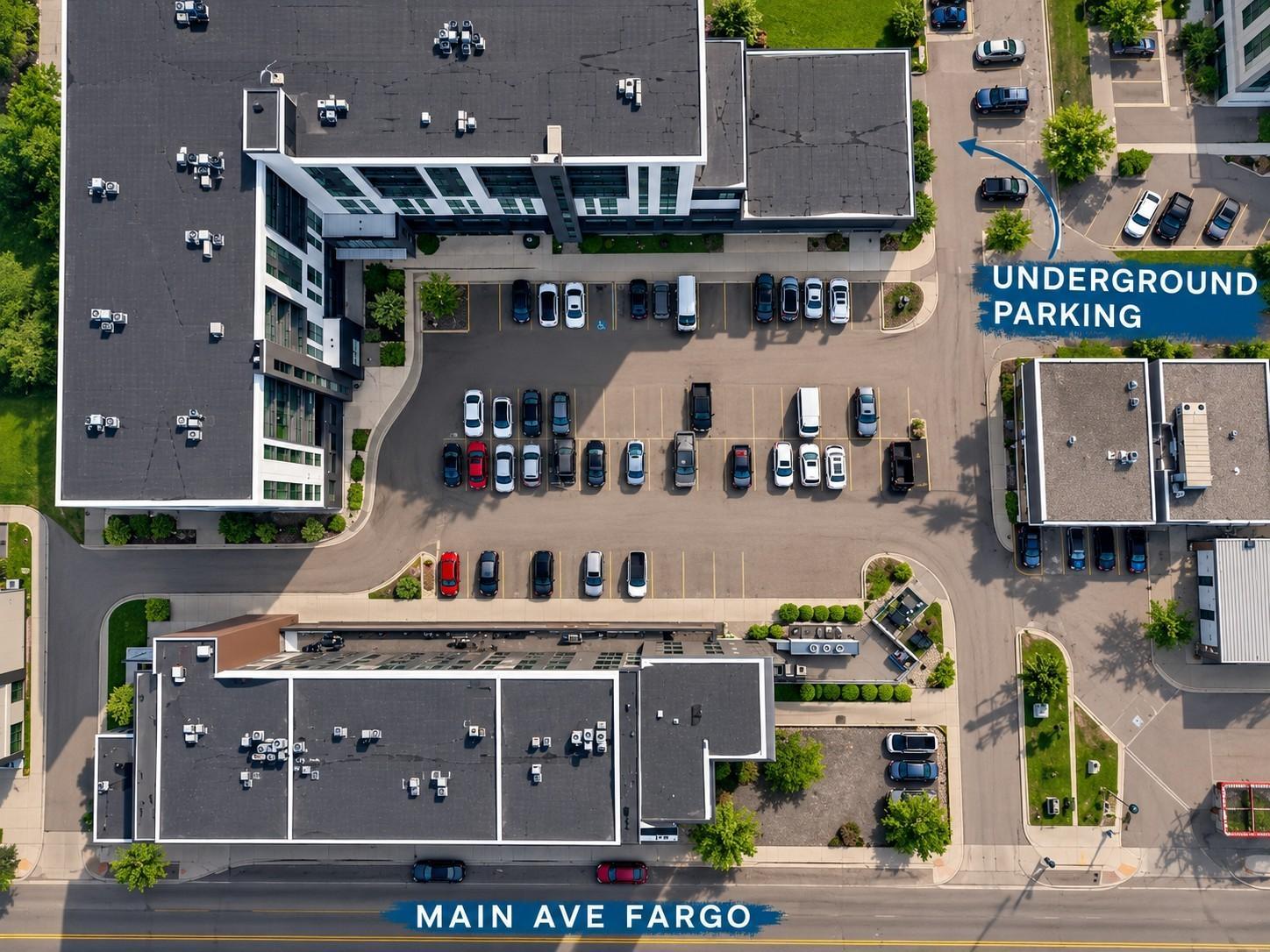 Aerial View - Virtually Staged