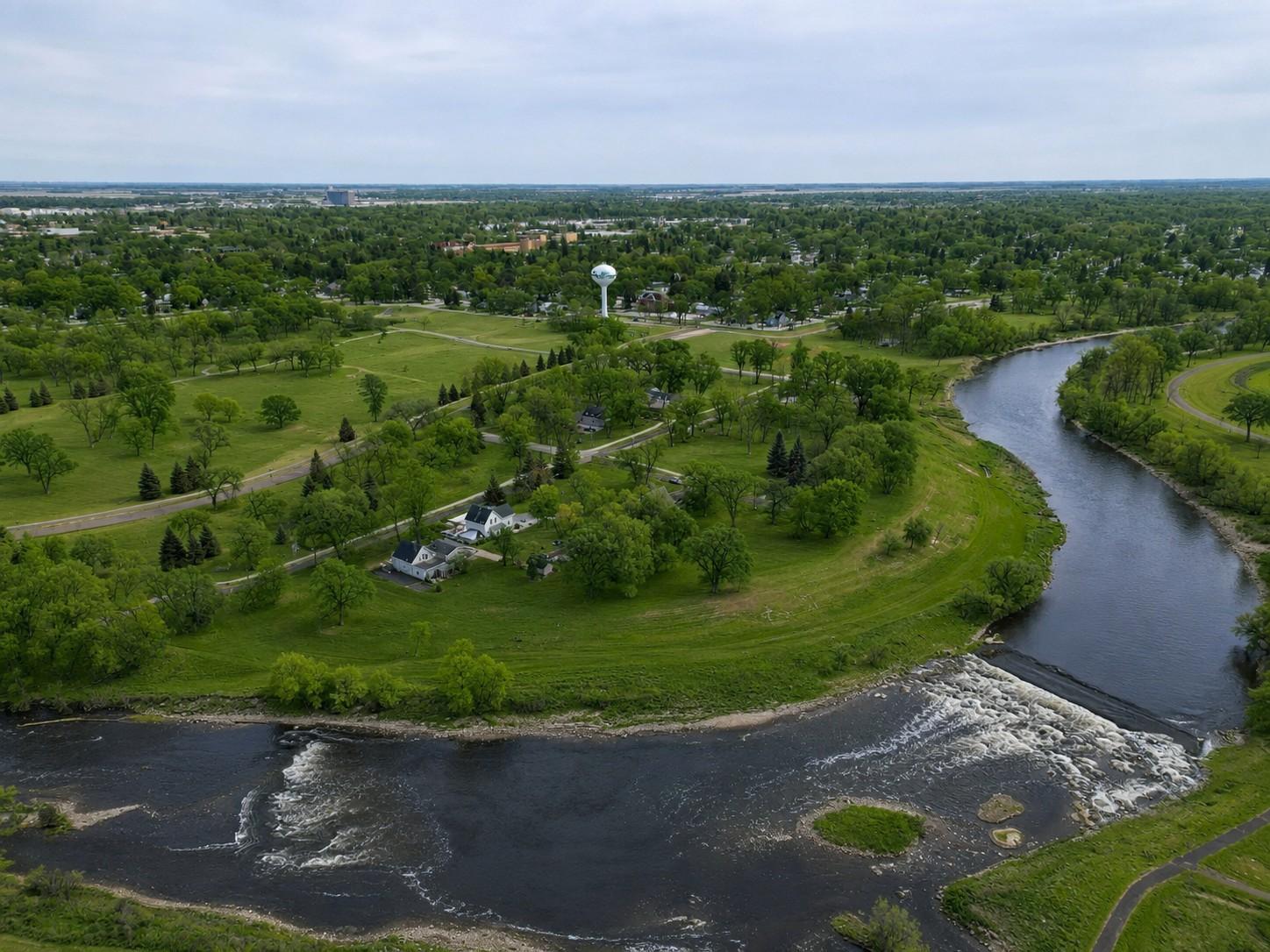 Aerial View - Virtually Staged