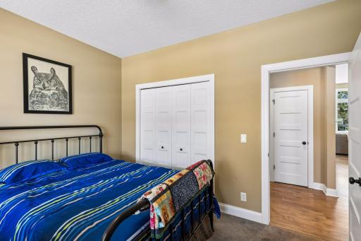 Additional main floor bedroom, could double as in home office space