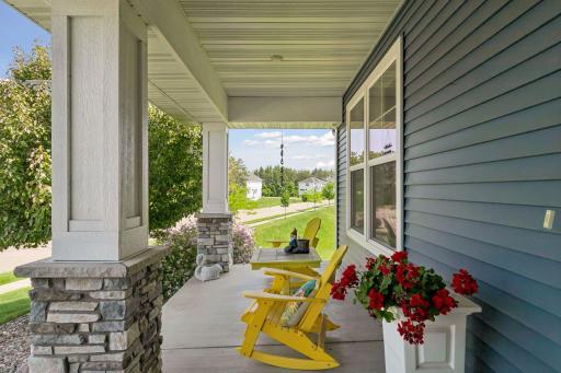 Slow peaceful mornings on the covered porch