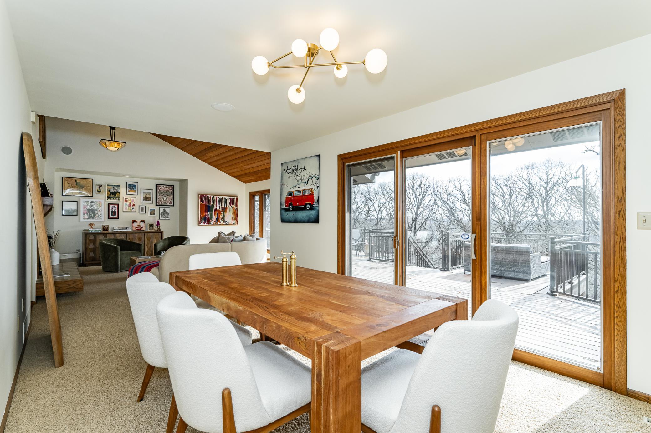 Open Living area- dining