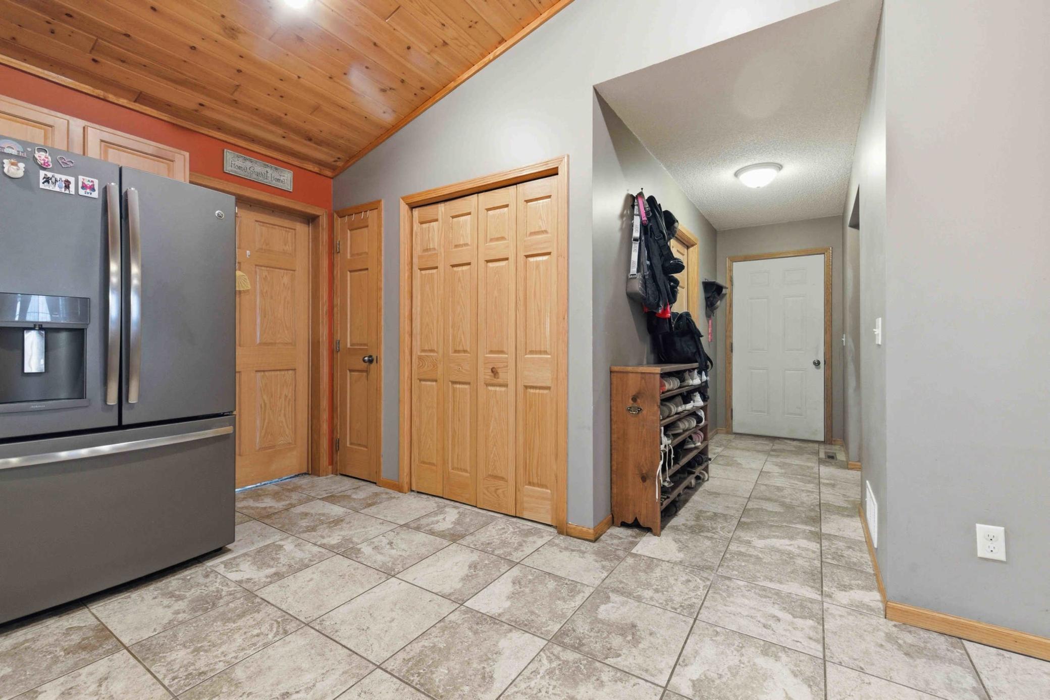 Garage to mudroom entrance