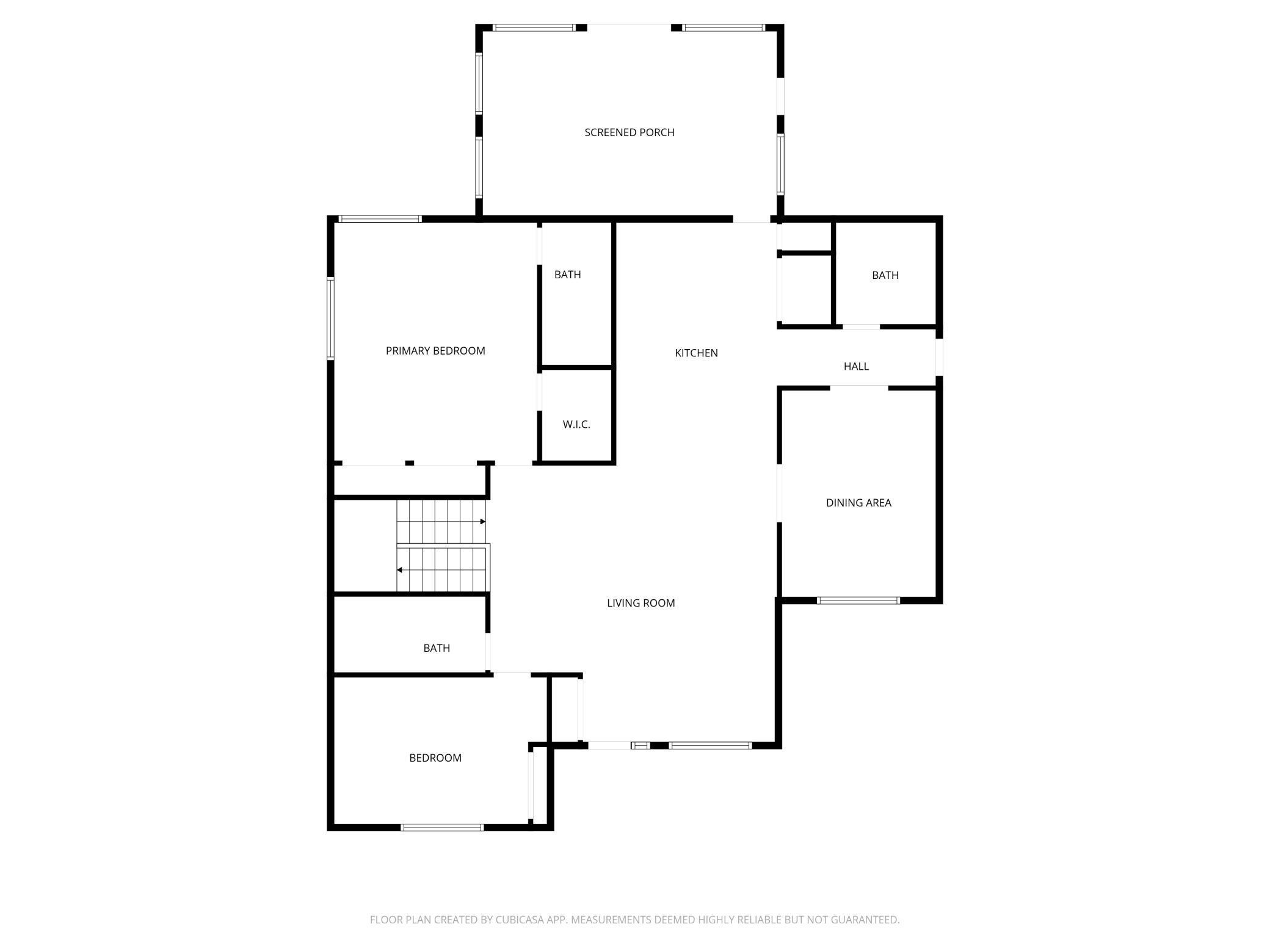 Main Level Floor Plan
