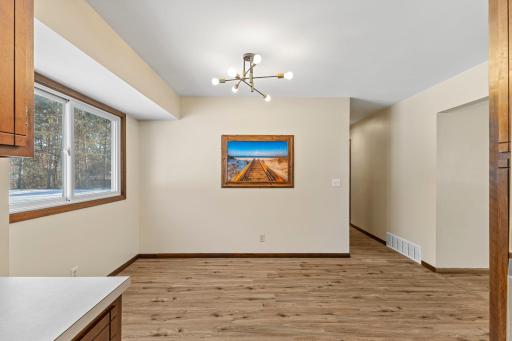 A wonderful spot for gathering and everyday meals.