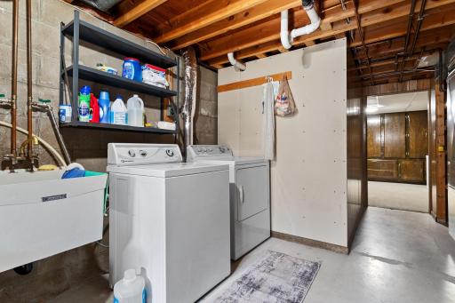 Utility and laundry room
