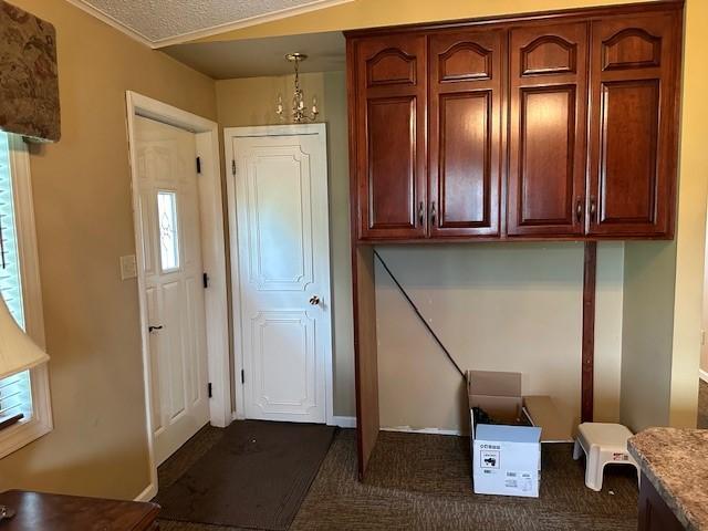 SW office back door entrance & closet