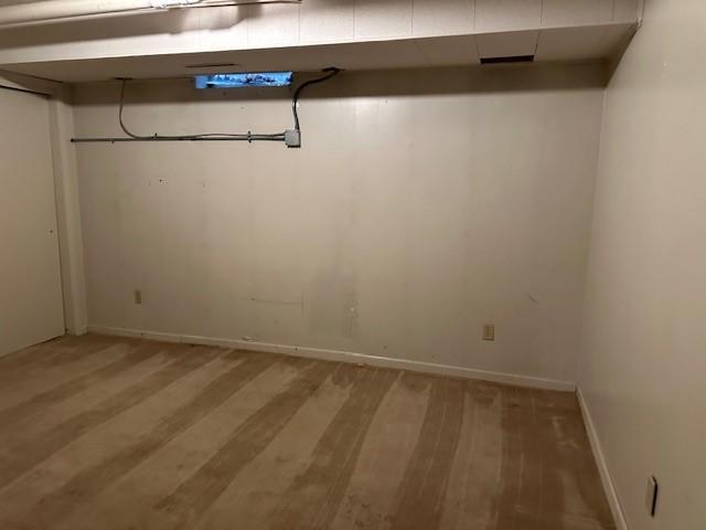 Basement - 13.2 x 11.2 with 2 closets