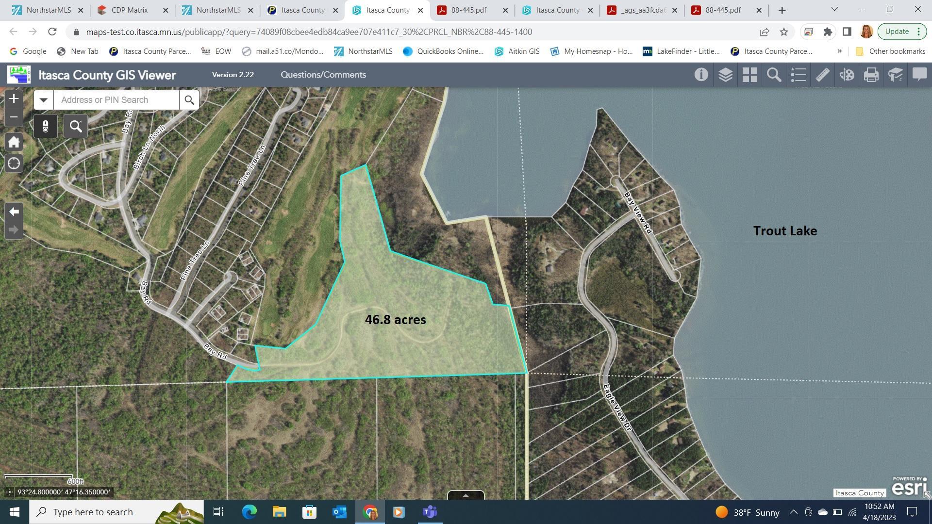 Property photo for TBD Bay Rd TBD Bay Rd, Coleraine, MN 55722
