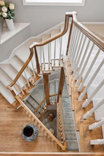 Fairytale staircase is at the heart of the home
