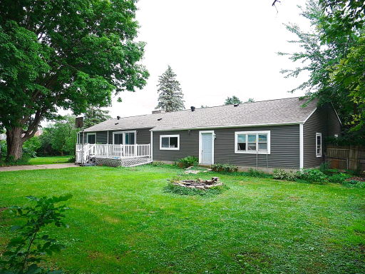 Large Backyard. Situated on half an acre.